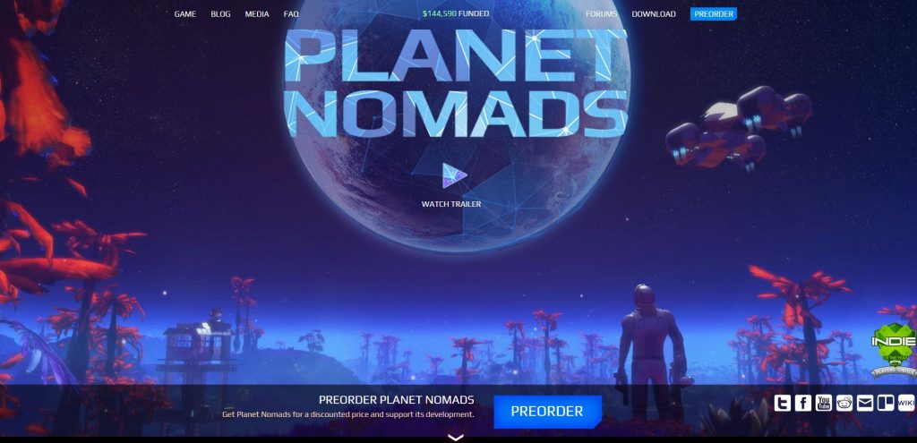 planet nomads demo